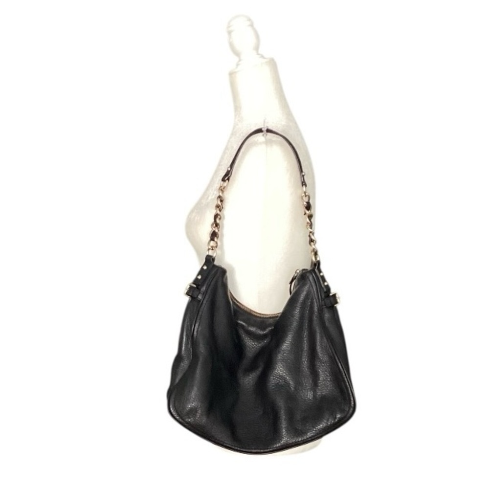 Kate Spade Pine Street Finley Hobo Pebbled Leather Black - Picture 2 of 6